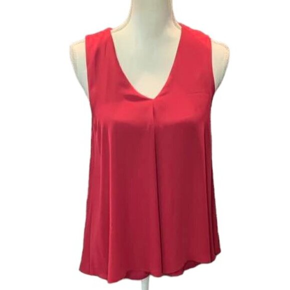 LOFT Flowy Sleeveless Blouse Top - Picture 1 of 4